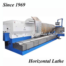 Large Heavy Duty Lathe Machine , Horizontal Cnc Lathe For 40T Sugar Mill Cylinder