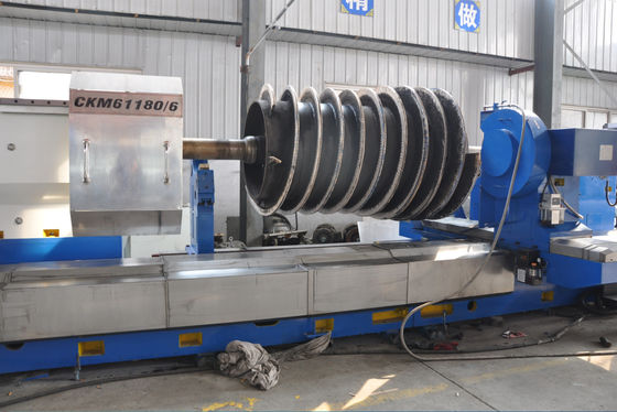 Large Horizontal Grinding Lathe Machine With Grinding Wheel