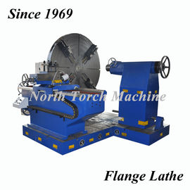 Powerful High Precision Cnc Lathe For 2800 Mm Flange High Efficiency